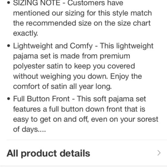 Alexander Del Rossa Satin Pajamas Pockets, PJ and Matching Sleep Mask Size M New - Picture 10 of 10